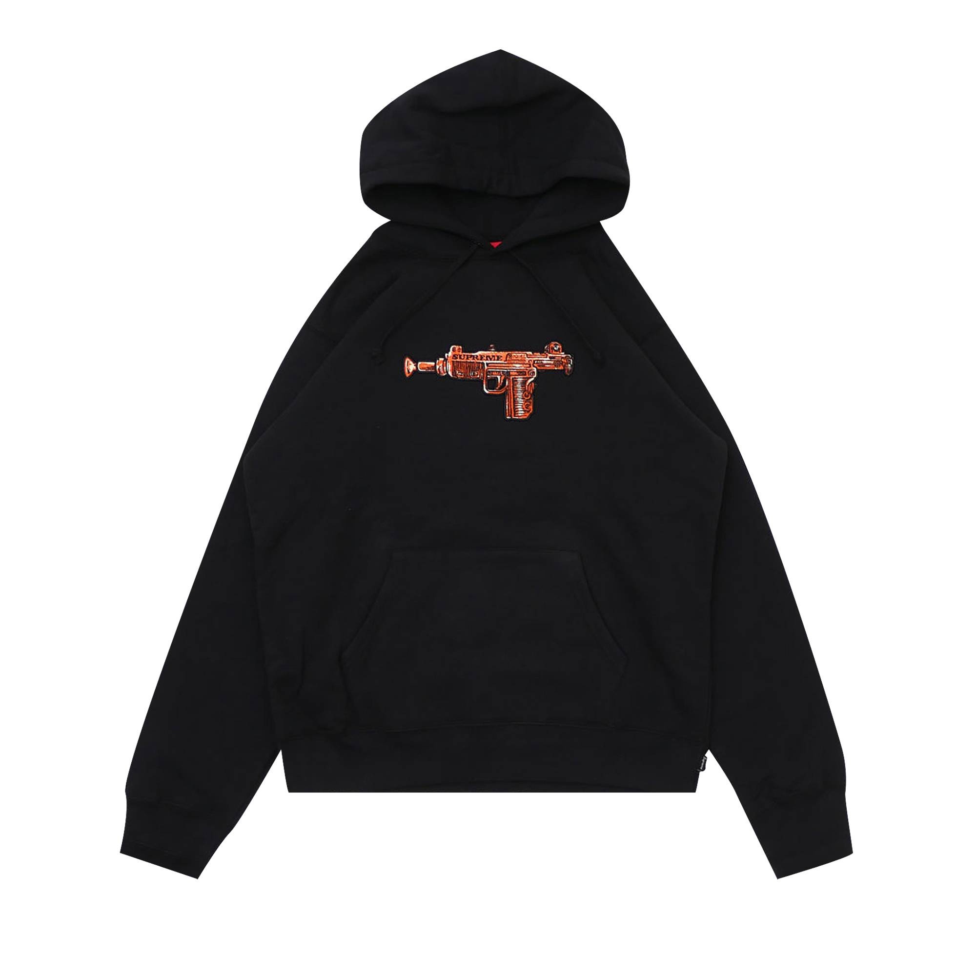 Supreme Toy Uzi Hooded Sweatshirt 'Black' - 1