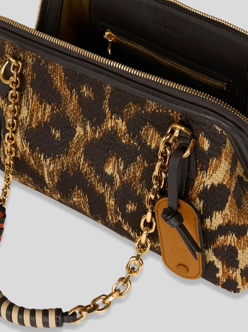 SMALL RAFFIA DOC BAG WITH ANIMAL EMBROIDERY 4