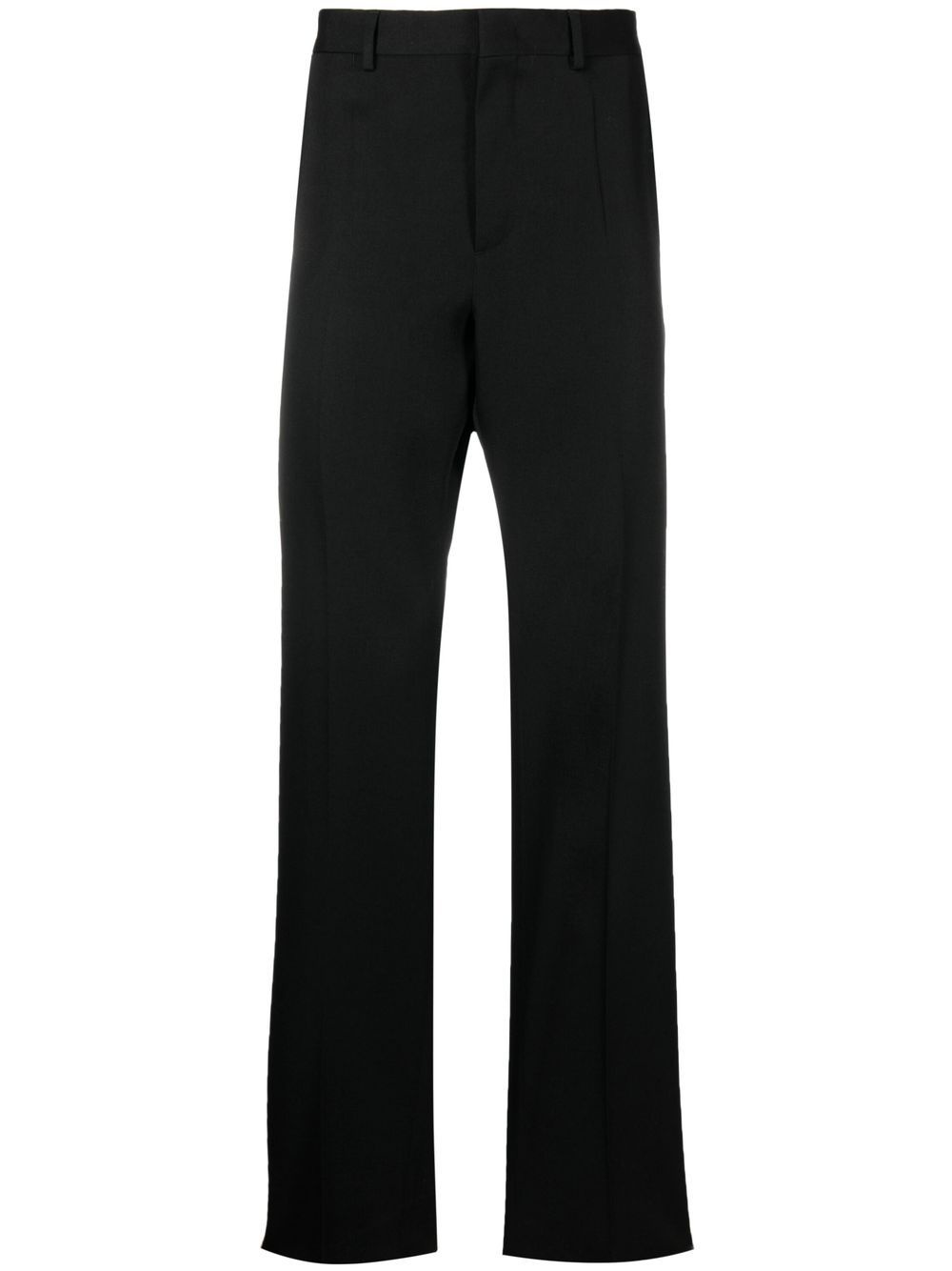 pressed-crease four-pocket tailored trousers - 1