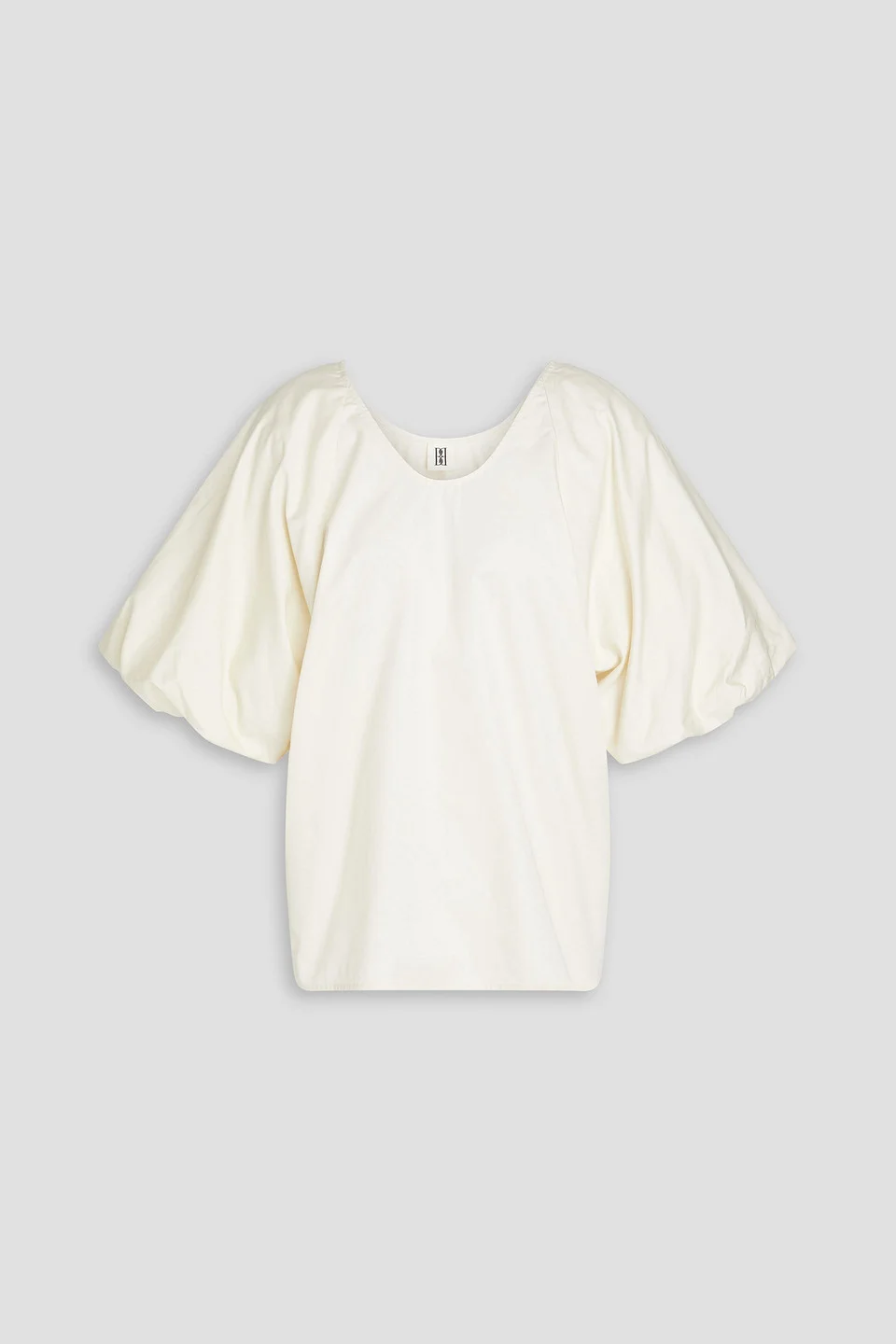 Piamonte cotton-poplin top - 1