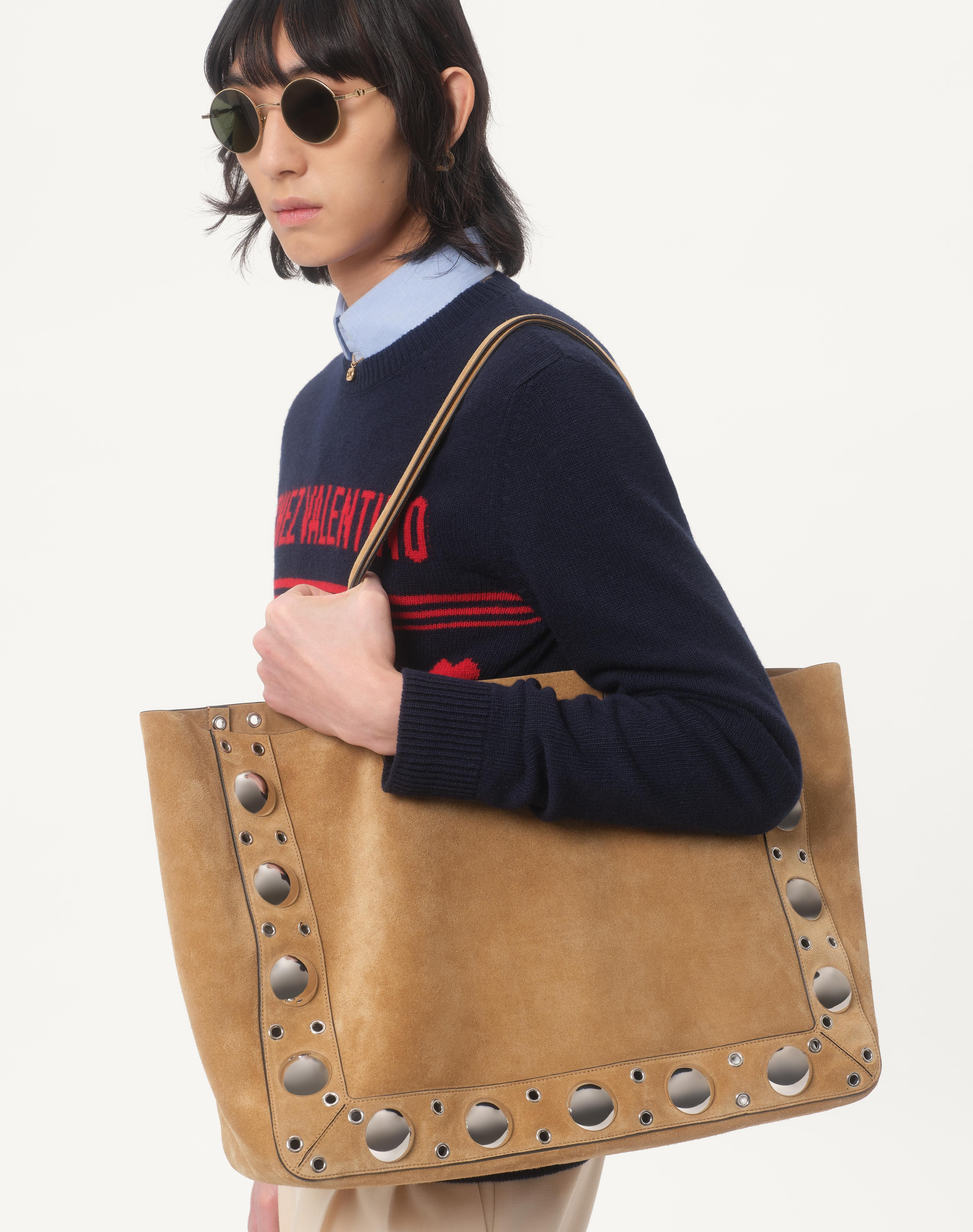 WOOL SWEATER WITH CHEZ VALENTINO JACQUARD MOTIF - 3
