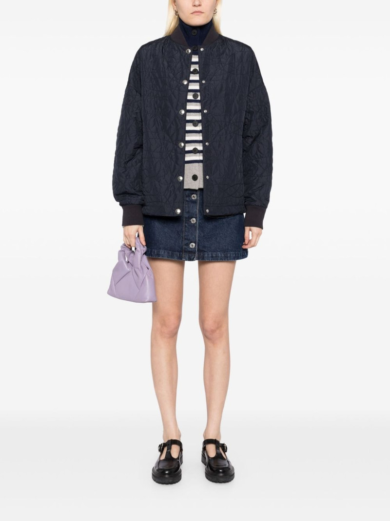Maison Kitsuné quilted blouson outlook