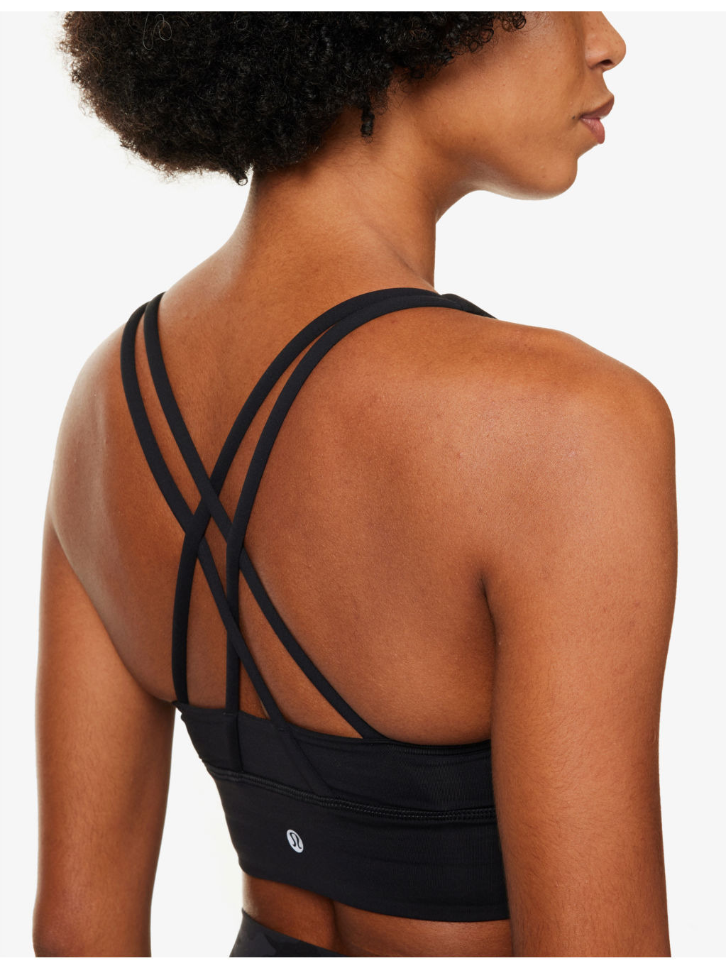 Energy cross-over back stretch-jersey bra - 5