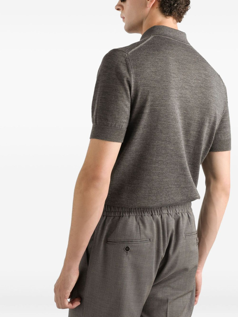 appliqué short-sleeve polo shirt 3