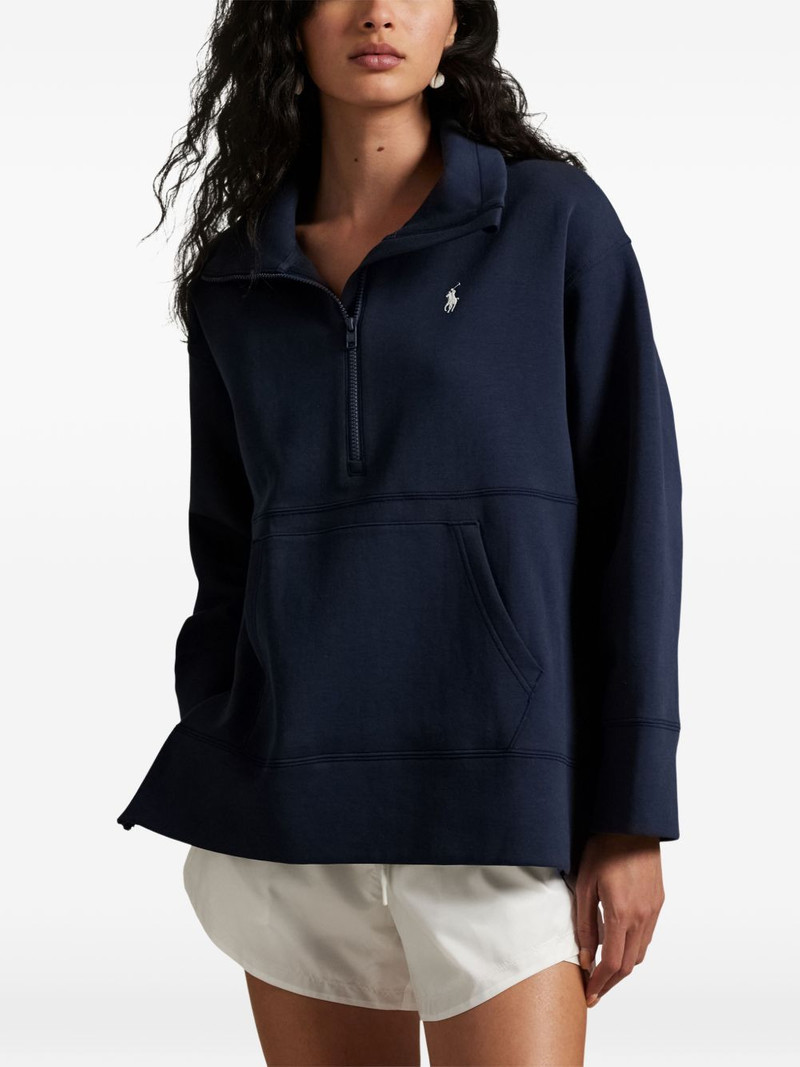 long-sleeve zip-fastening sweatshirt 3