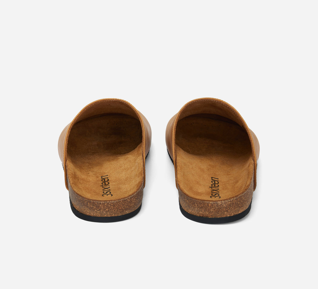 Mule - Natural Calf Leather - 3