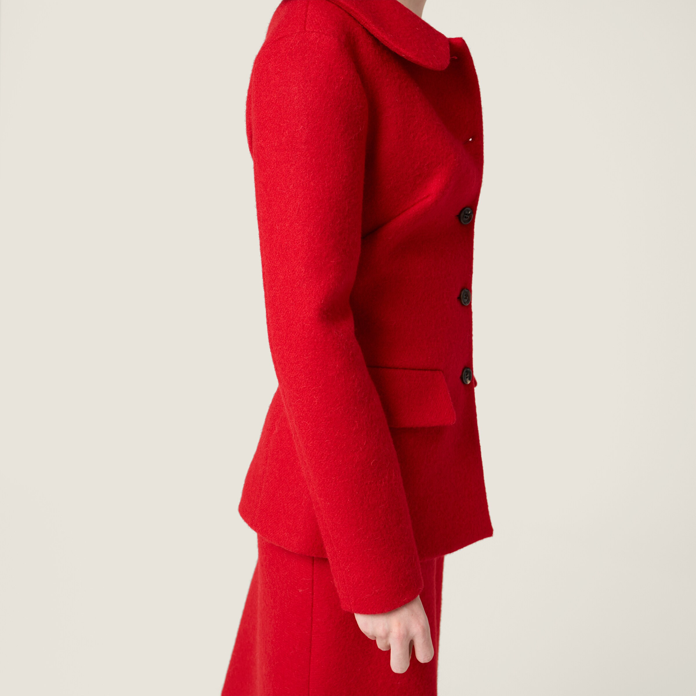 Mohair and wool jacket - 6