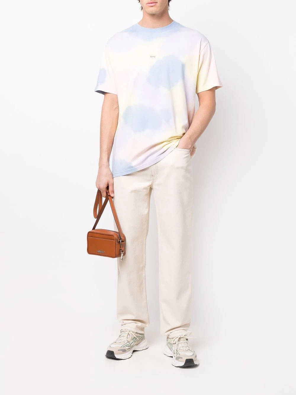 tie-dye print cotton T-shirt - 2