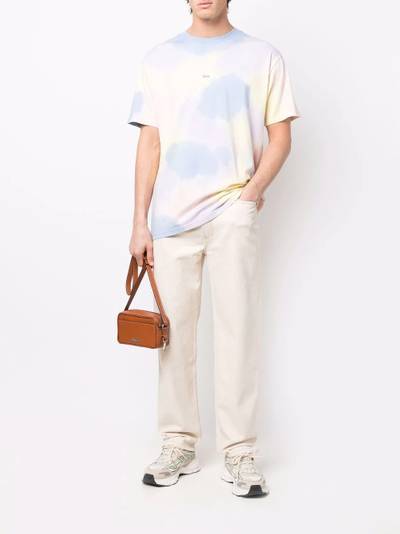 A.P.C. tie-dye print cotton T-shirt outlook