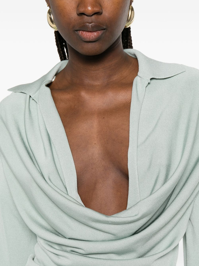 Vida cowl-neck dress 5