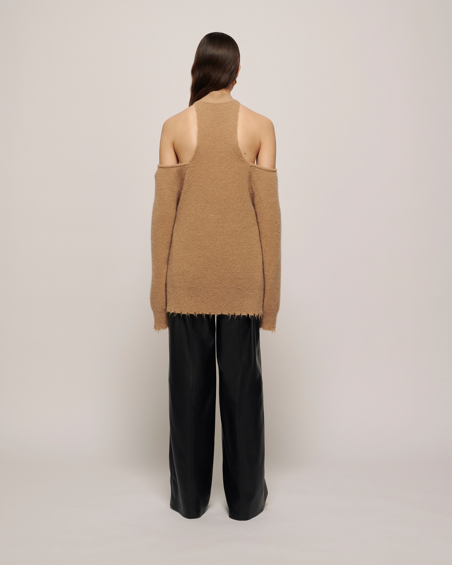 HEE - Cut-out sweater - Latte - 4