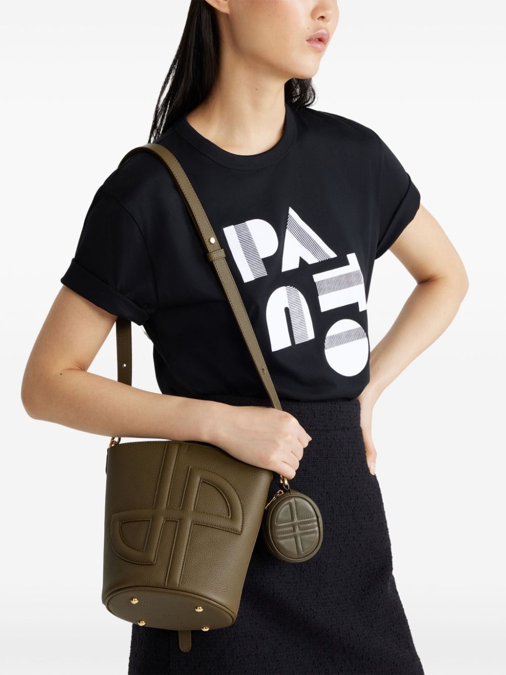 mini JP leather pouch - 3