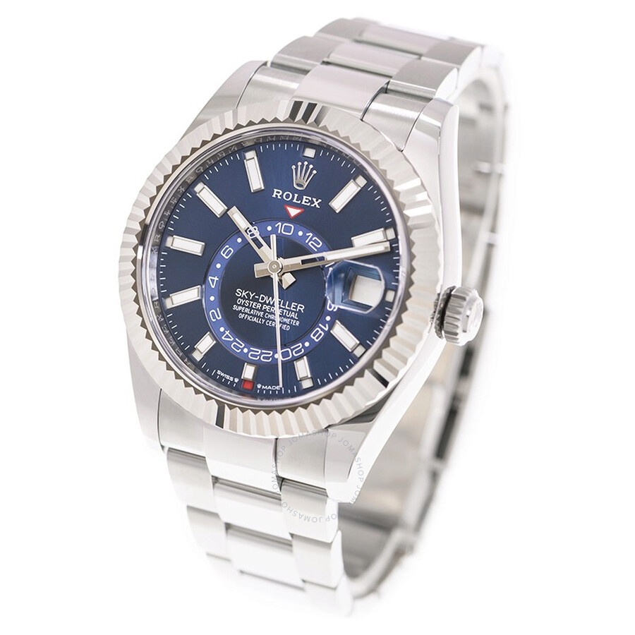 Rolex Sky-Dweller GMT Automatic Chronometer Blue Dial Men's Watch 336934-0005 - 3