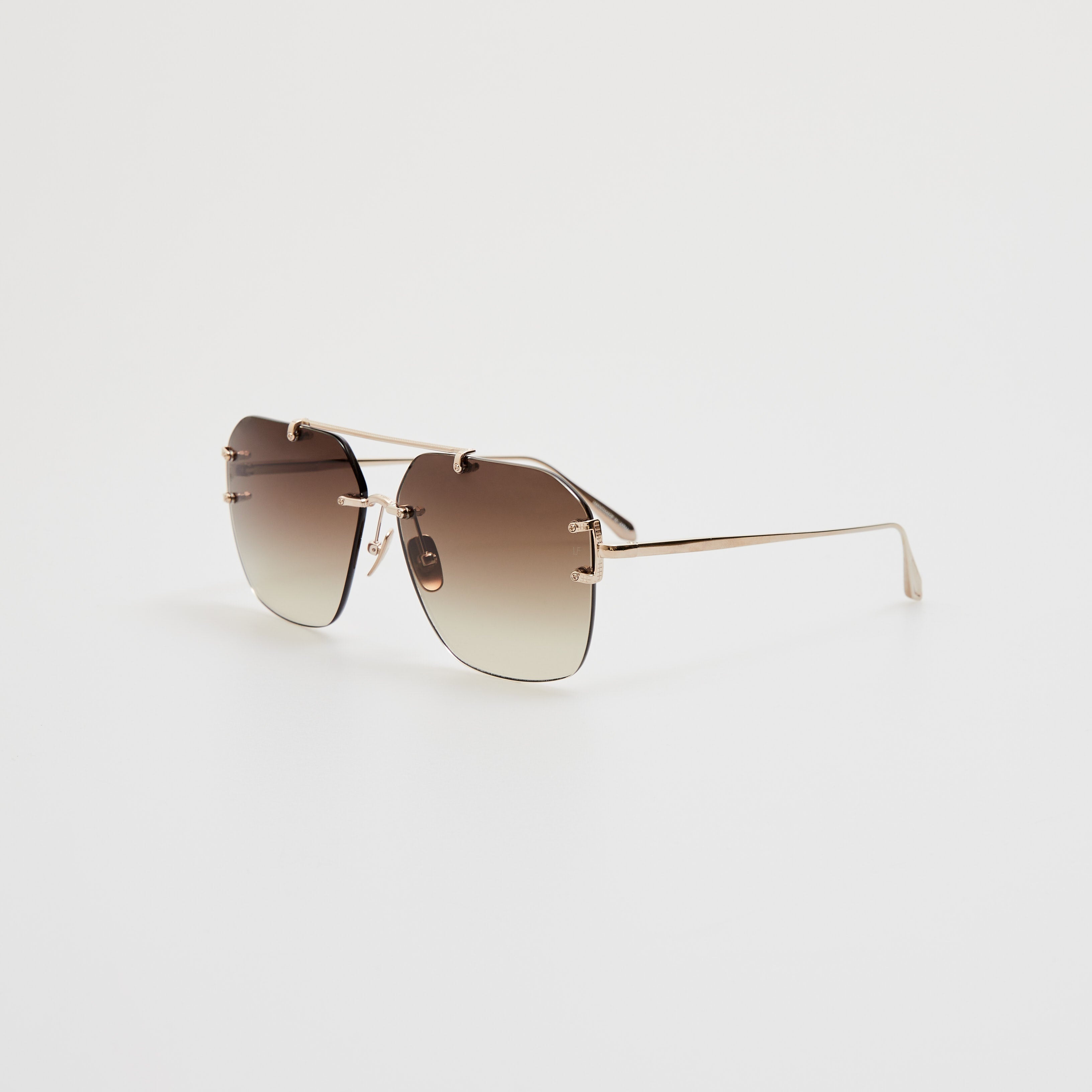 Reyner Sunglasses in Light Gold - 2