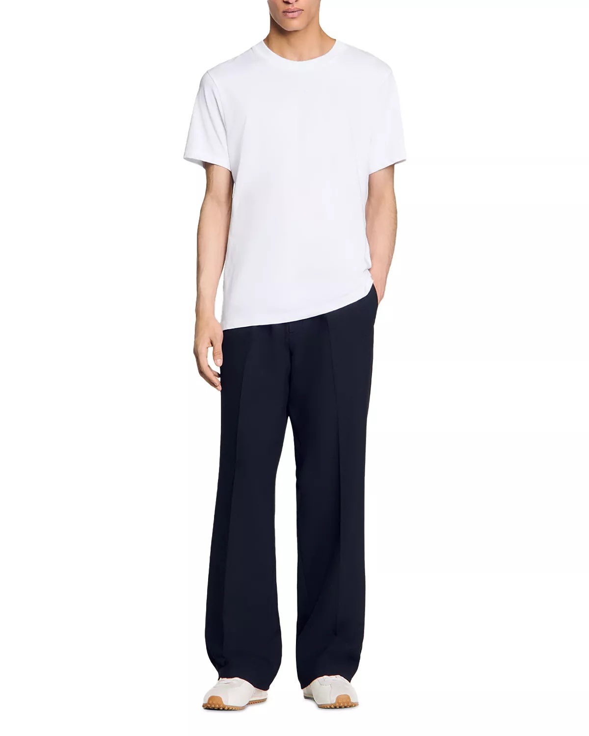 Regular Fit Sandro Logo Tee - 3