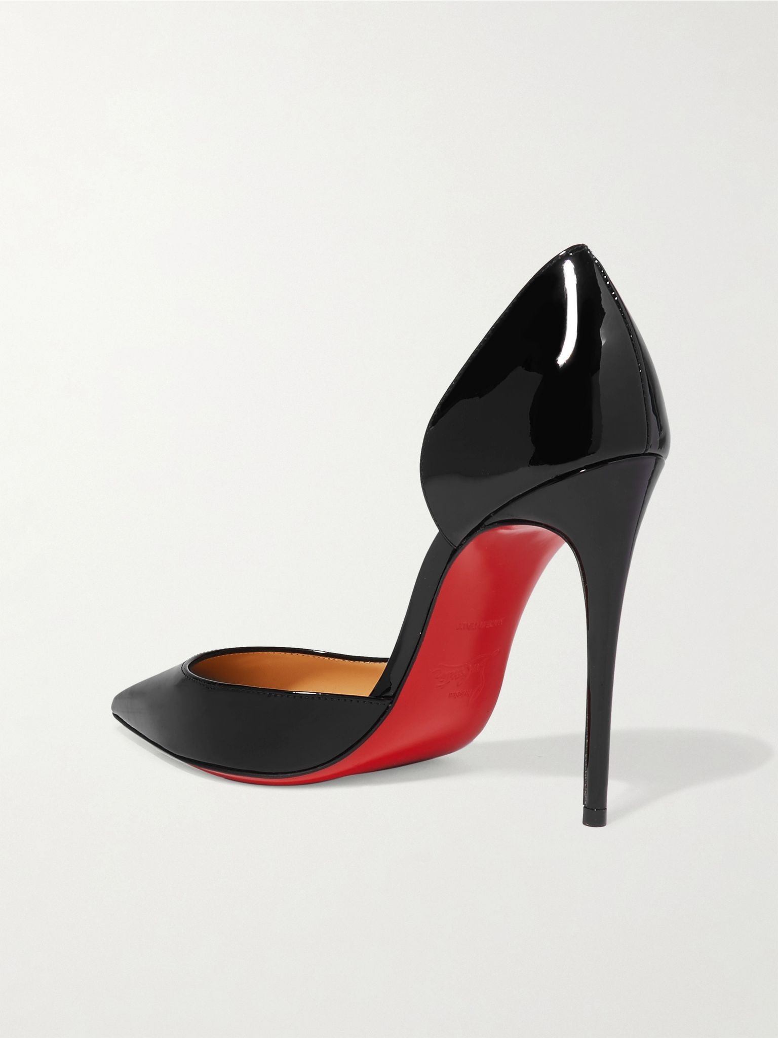 Iriza 100 patent-leather pumps Black - 3