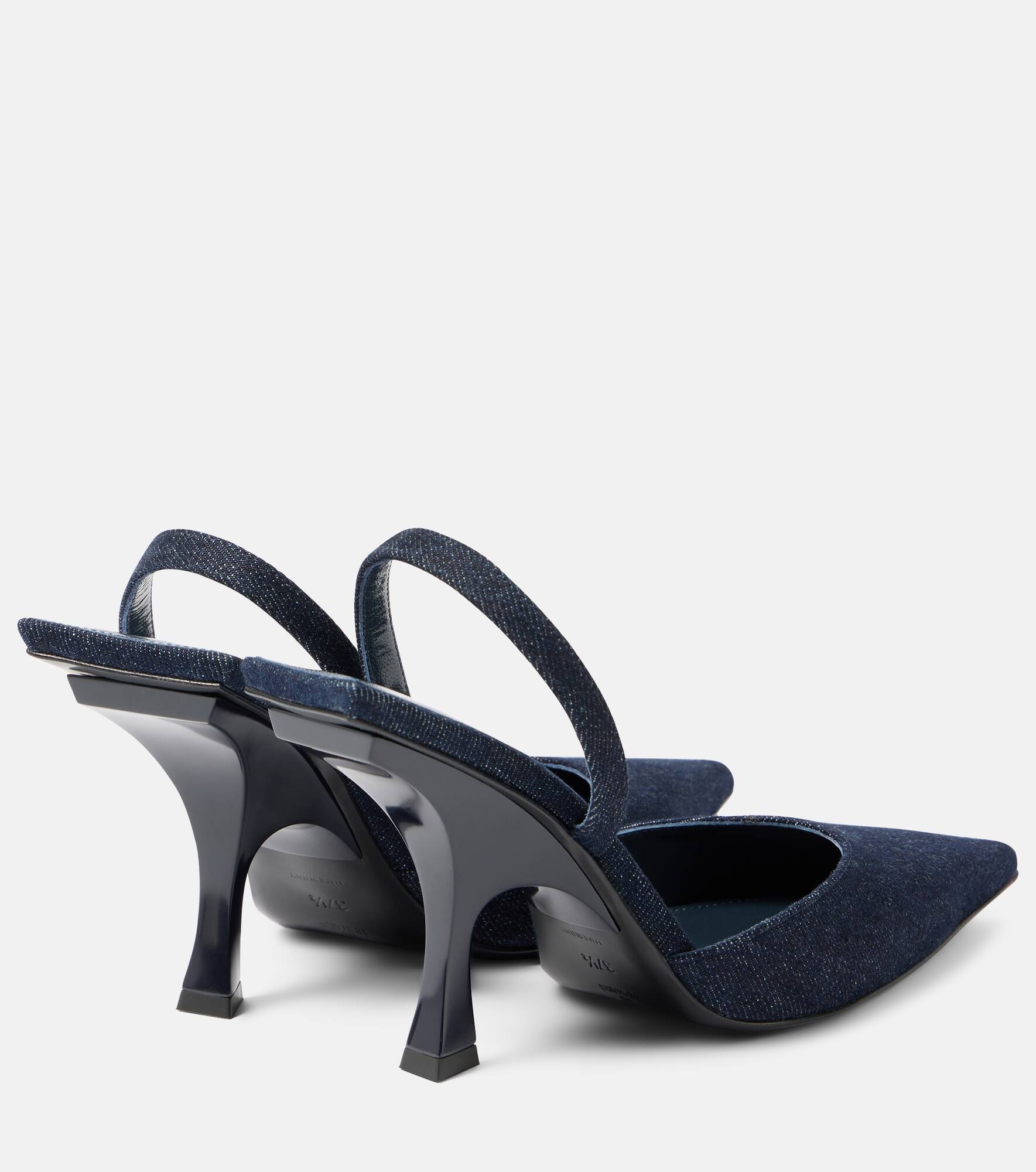 Ester 95 denim slingback pumps - 3