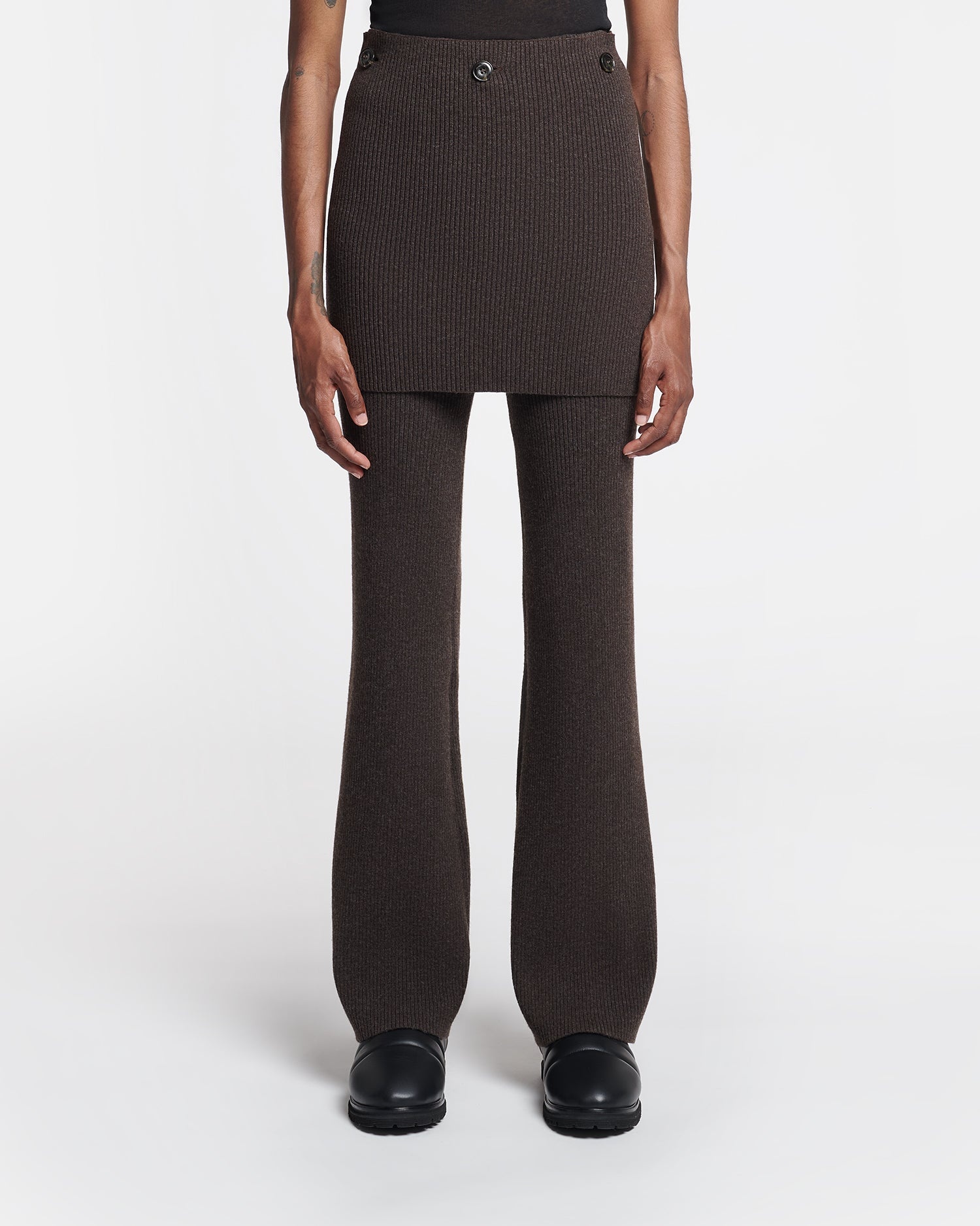 Compact Merino Wool Pants - 3