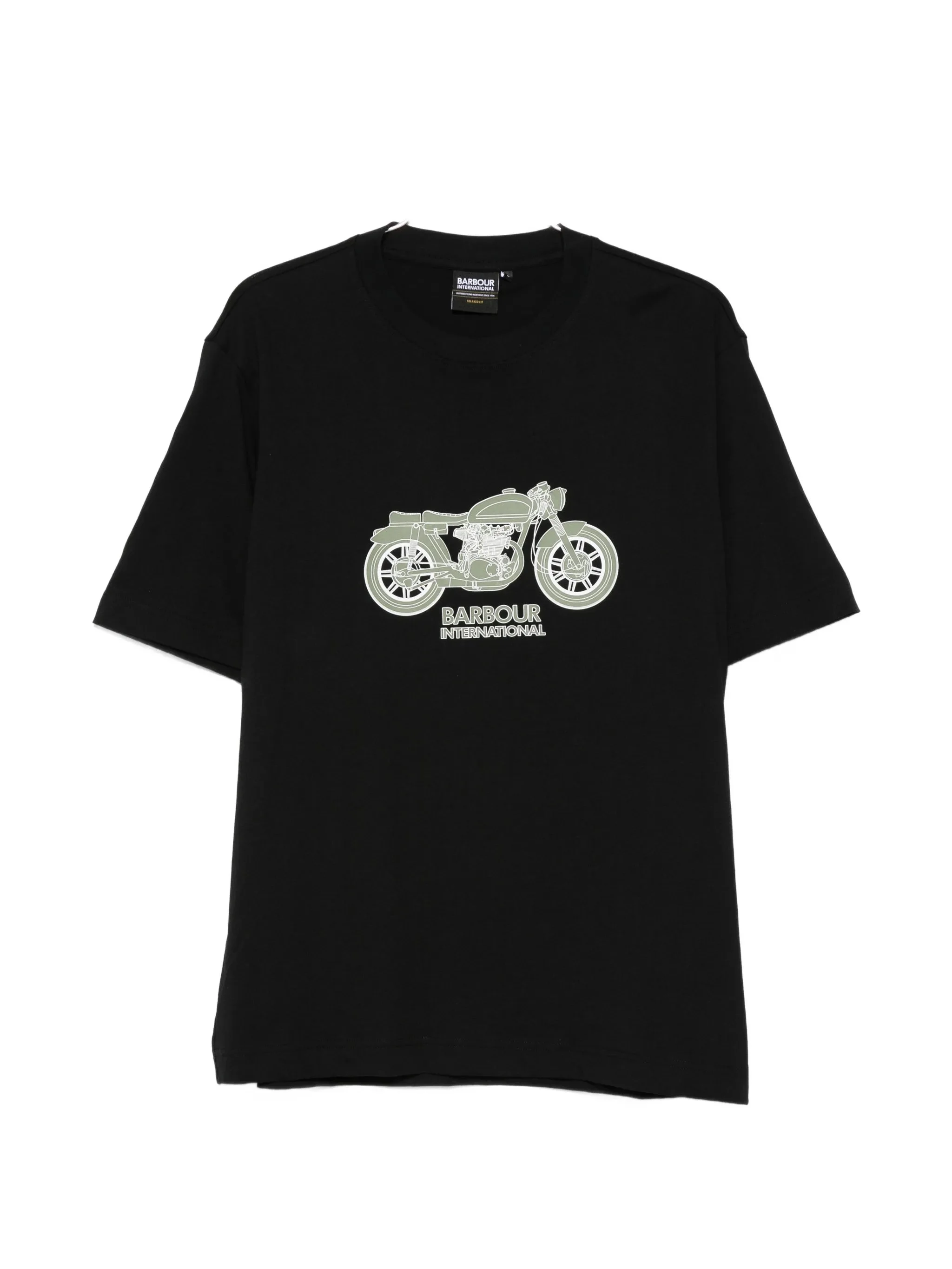 Barbour Motorcycle-graphic T-shirt - 1