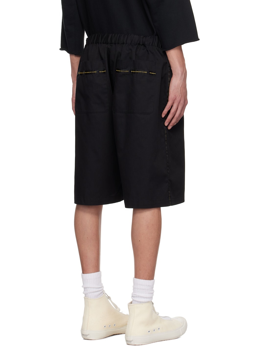 Black UP1E4503 Shorts - 3