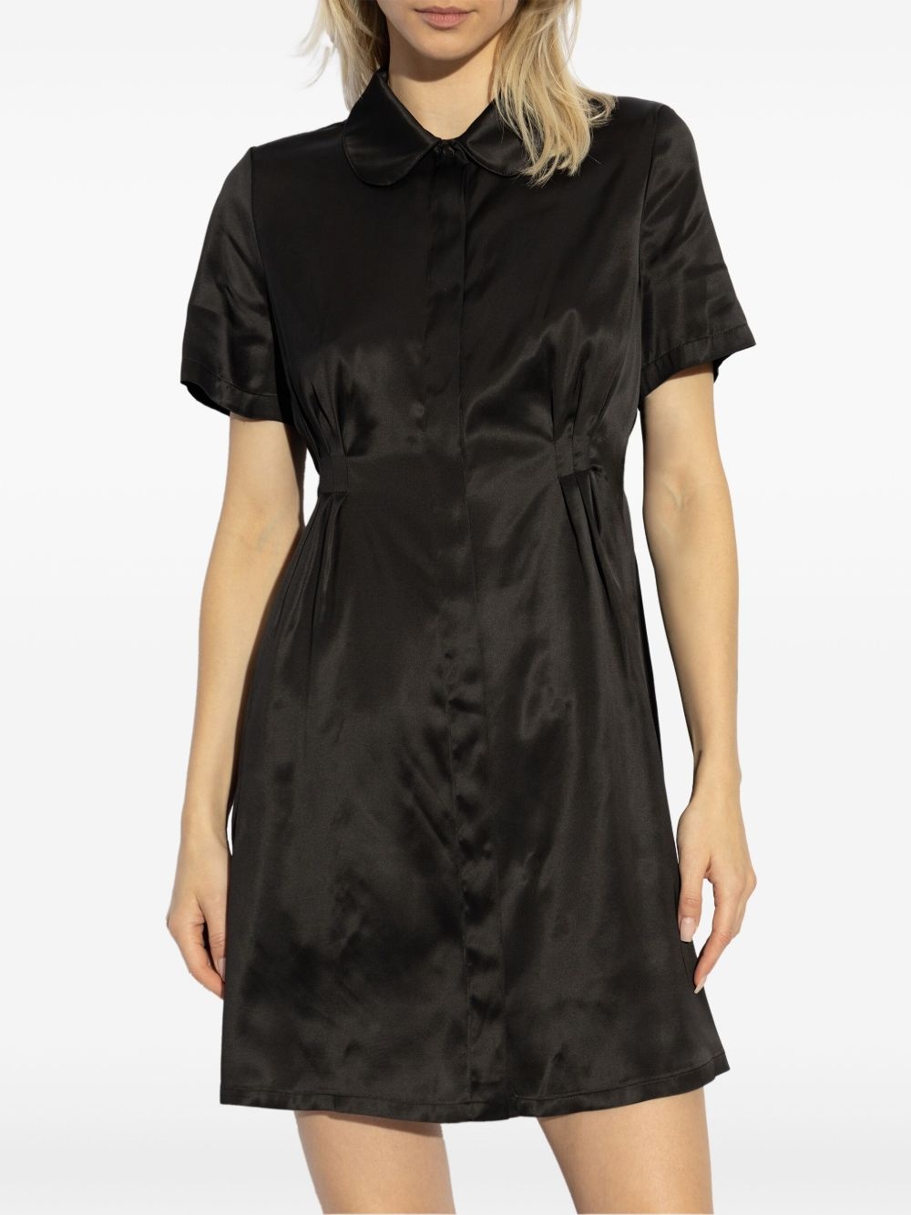 satin minidress - 3