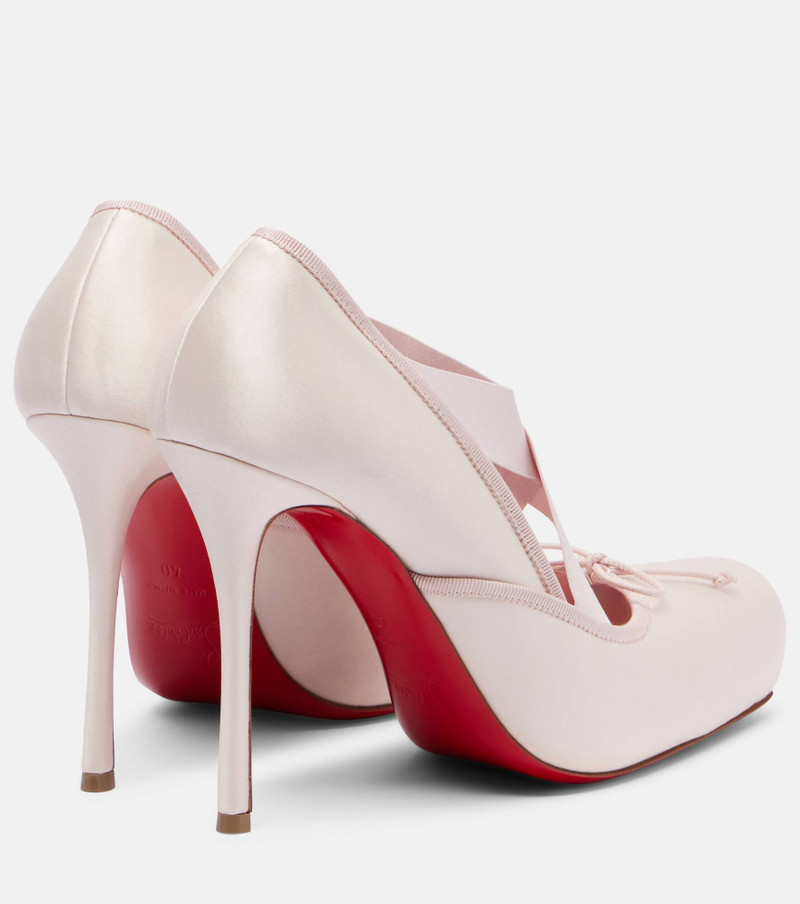 Christian Louboutin Cassia satin pumps outlook