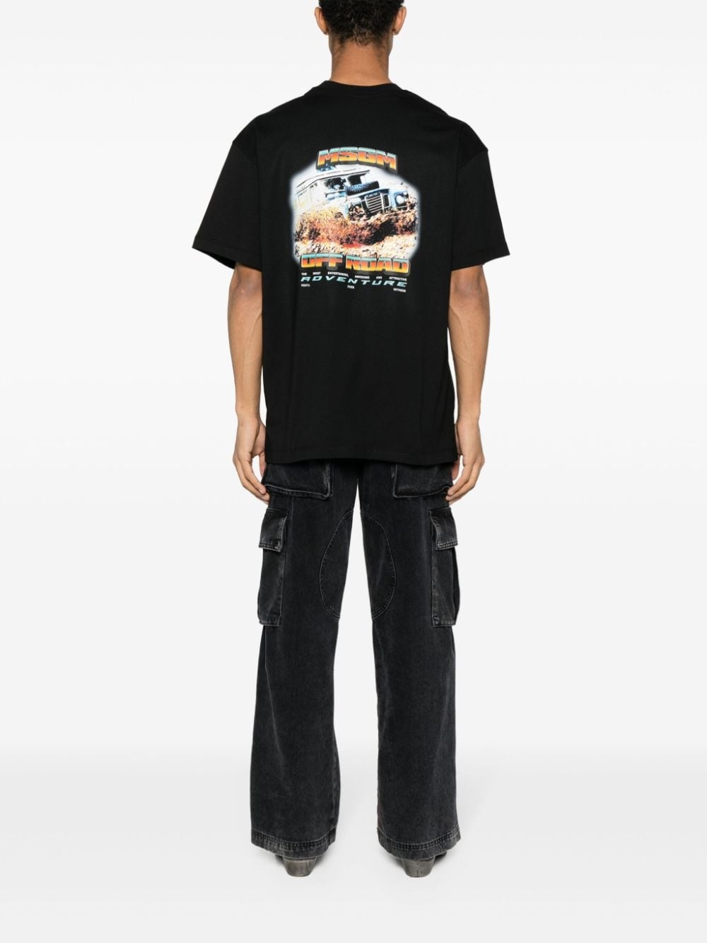 logo-print cotton T-shirt - 2