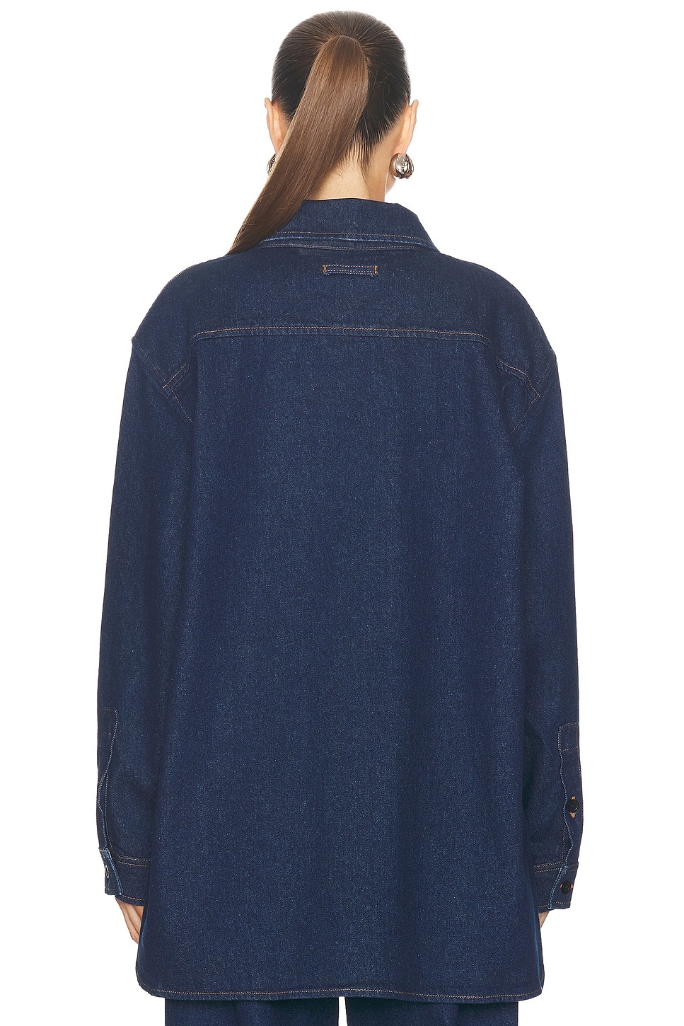 Body Mariniere Denim Printed Shirt - 3