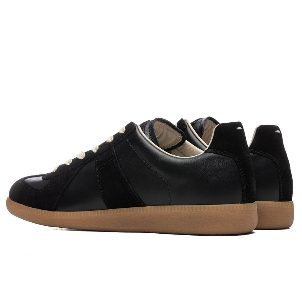 MAISON MARGIELA REPLICA LOW TOP - BLACK/BLACK - 3