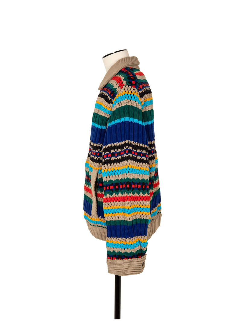 sacai Mesh Knit Blouson outlook