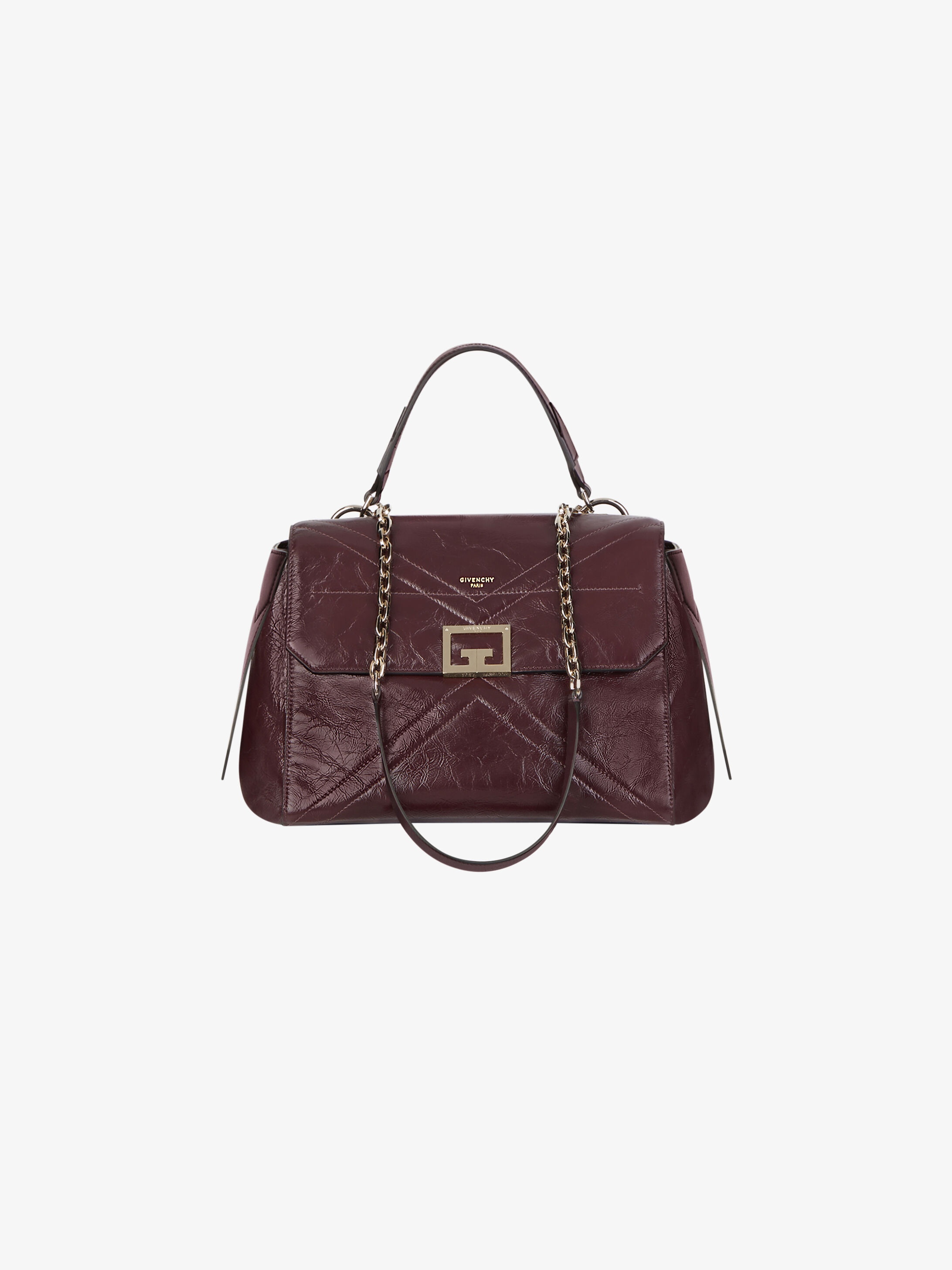 Medium ID bag in aged leather - 4