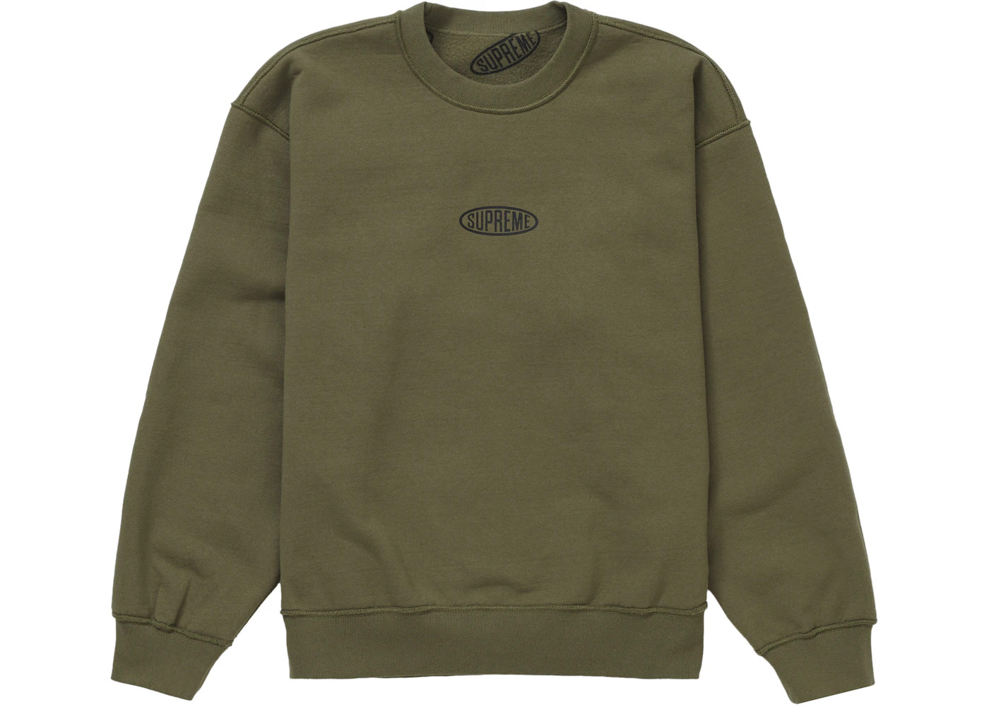 Supreme Liner Crewneck Light Olive - 2