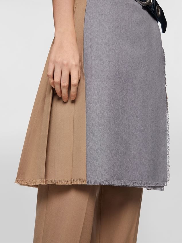 VIRGIN WOOL KILT WITH BACK PLEATS - 5