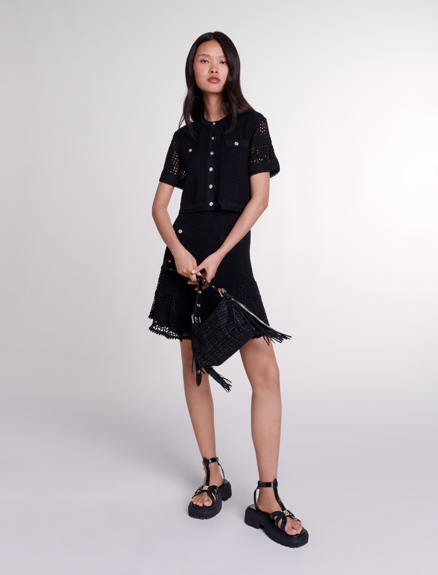 2-in-1 crochet dress - 2