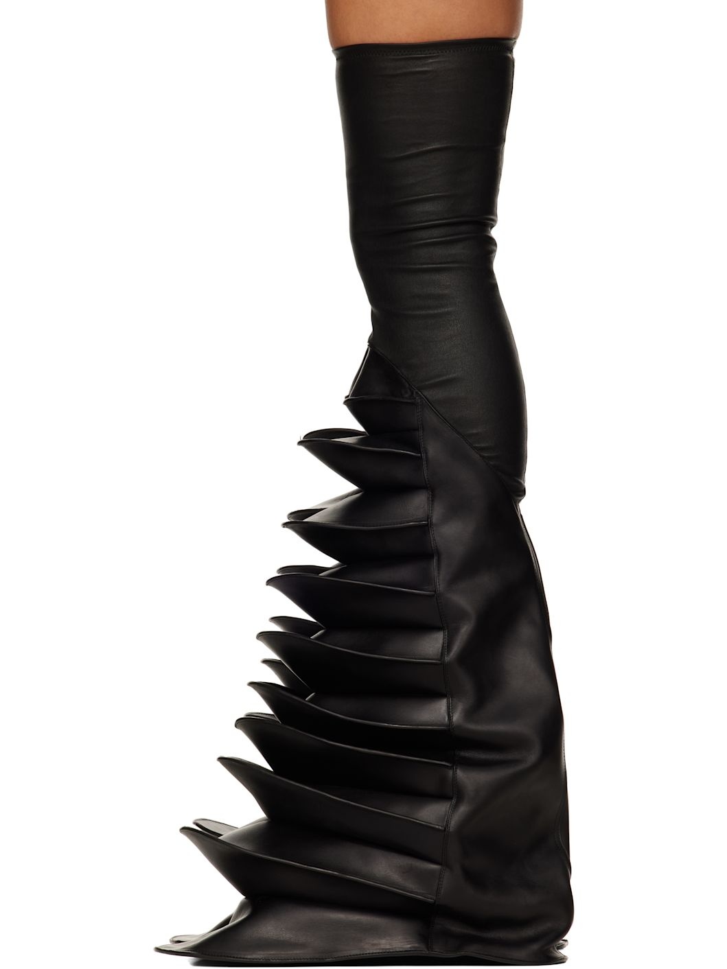 Black Porterville Rhino Cargoflares Tall Boots - 3