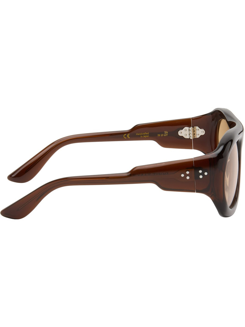 PORT TANGER Brown Zia Sunglasses outlook