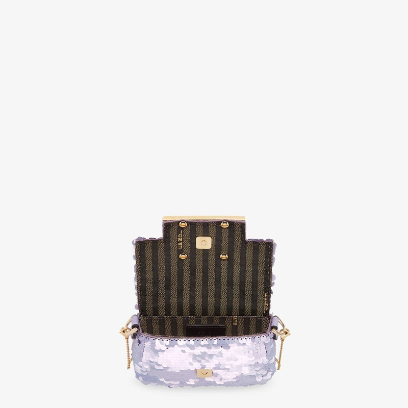 Lilac sequin charm 4