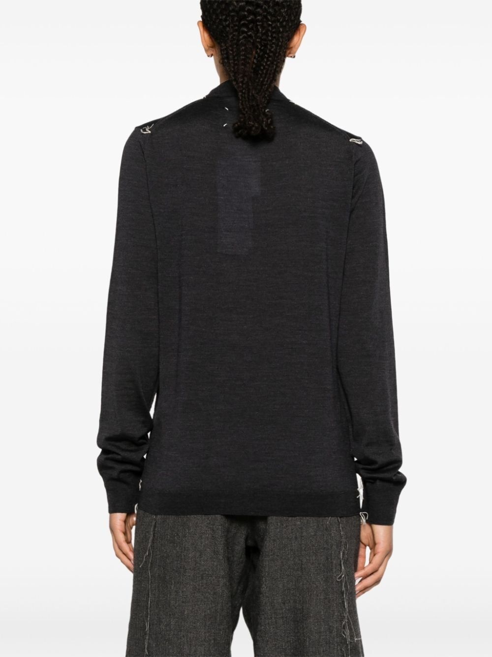 Maison Margiela Women Round Neck Sweater - 6