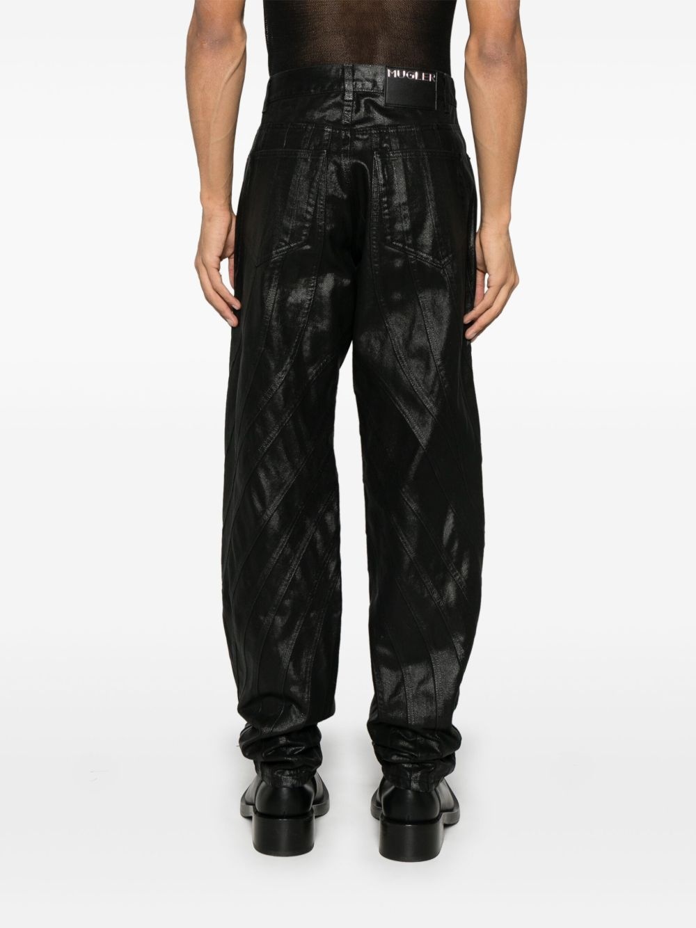waxed jeans - 4