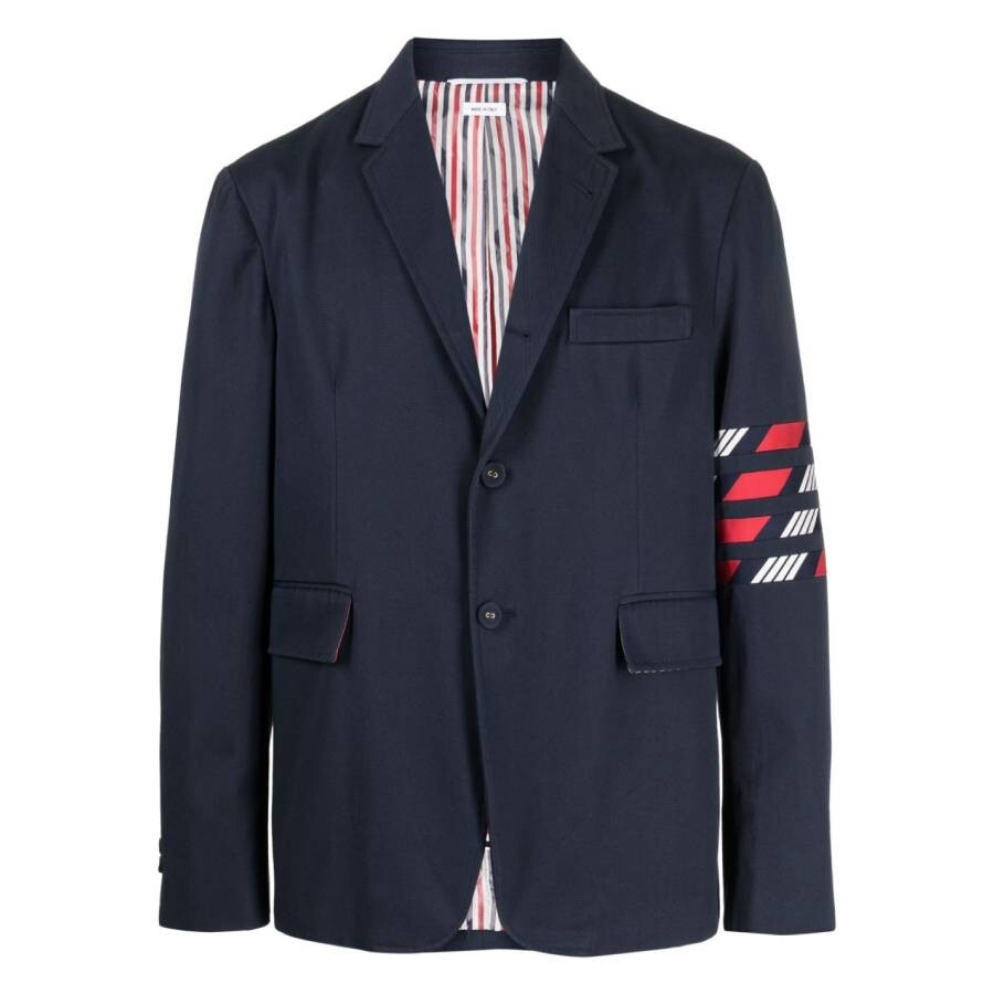Thom Browne 4-Bar Classic Sport Coat - 5