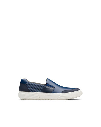 Prada Leather slip-on sneakers outlook