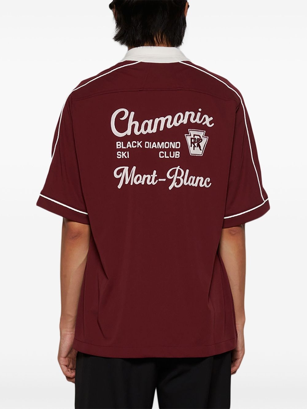 Chamonix Mont-Blanc bowling shirt - 5
