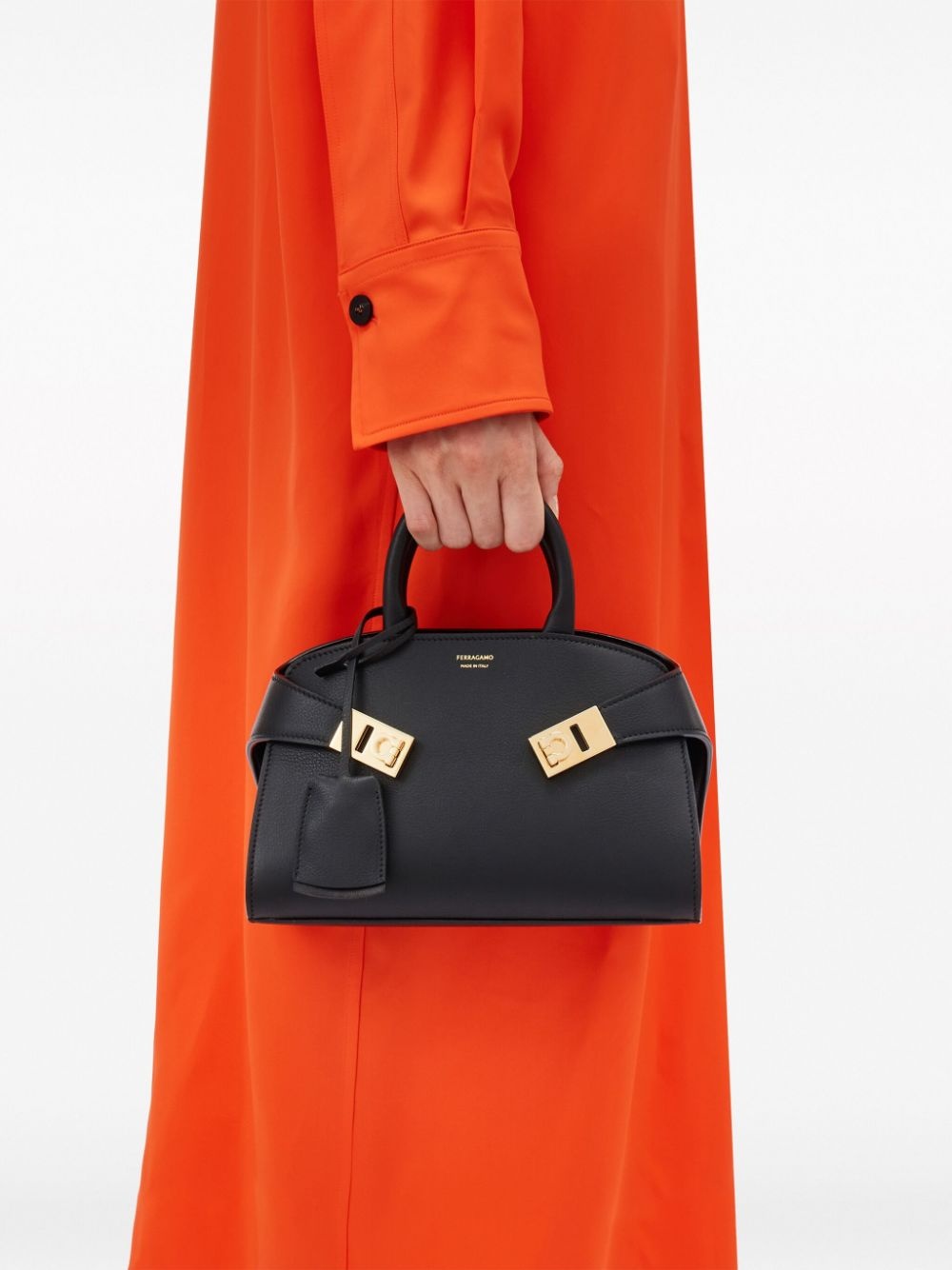 Hug leather mini bag - 3