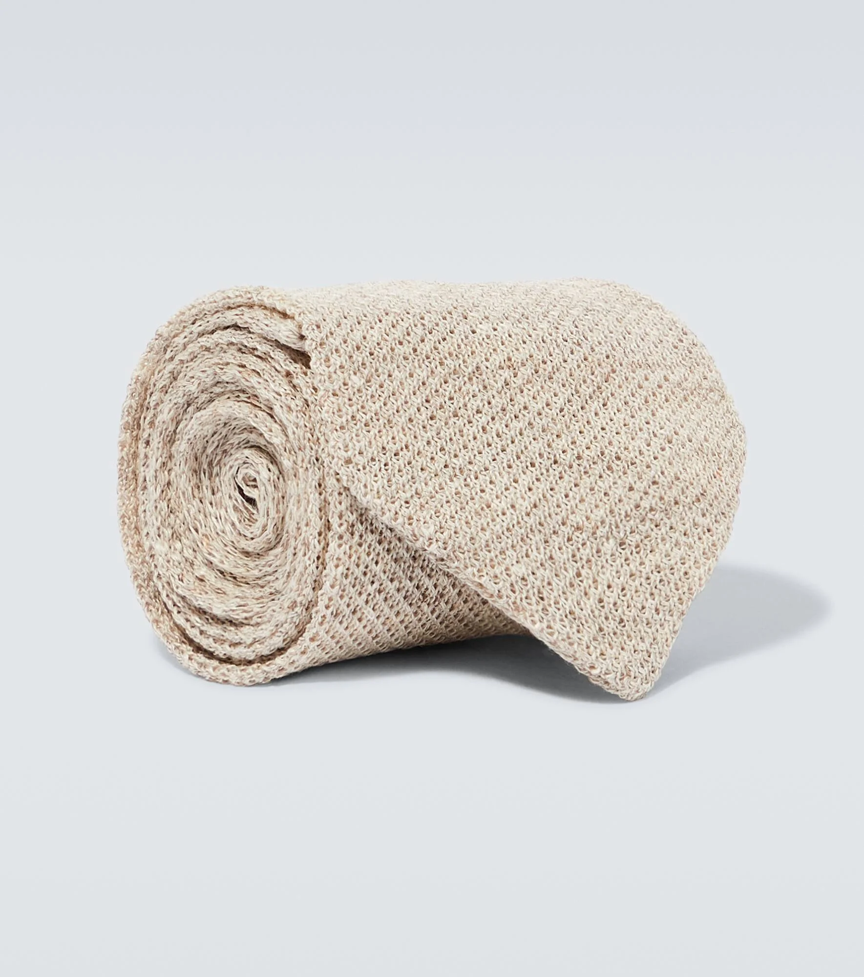 Linen knit tie - 1