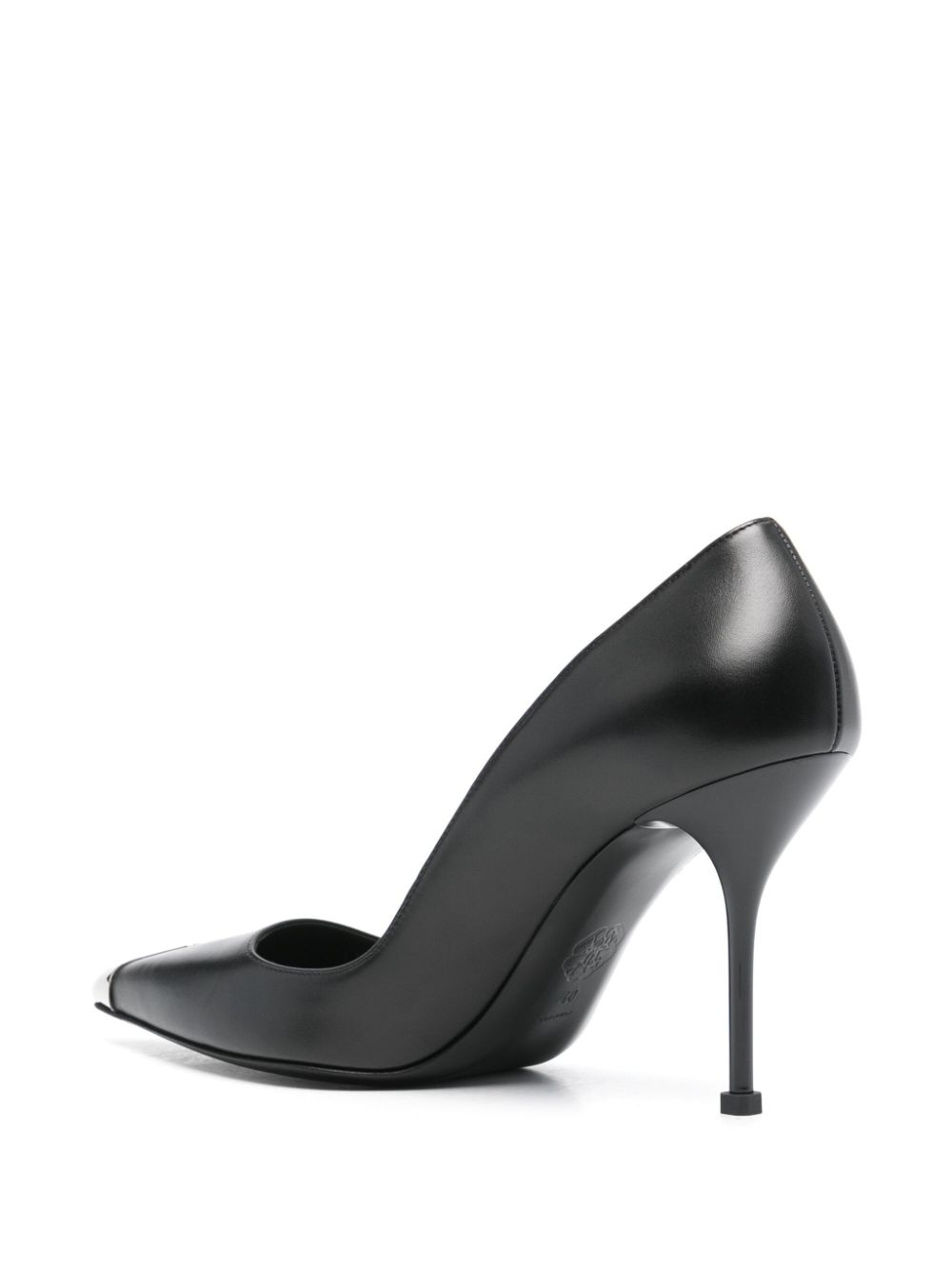 Punk 90mm leather pumps - 3