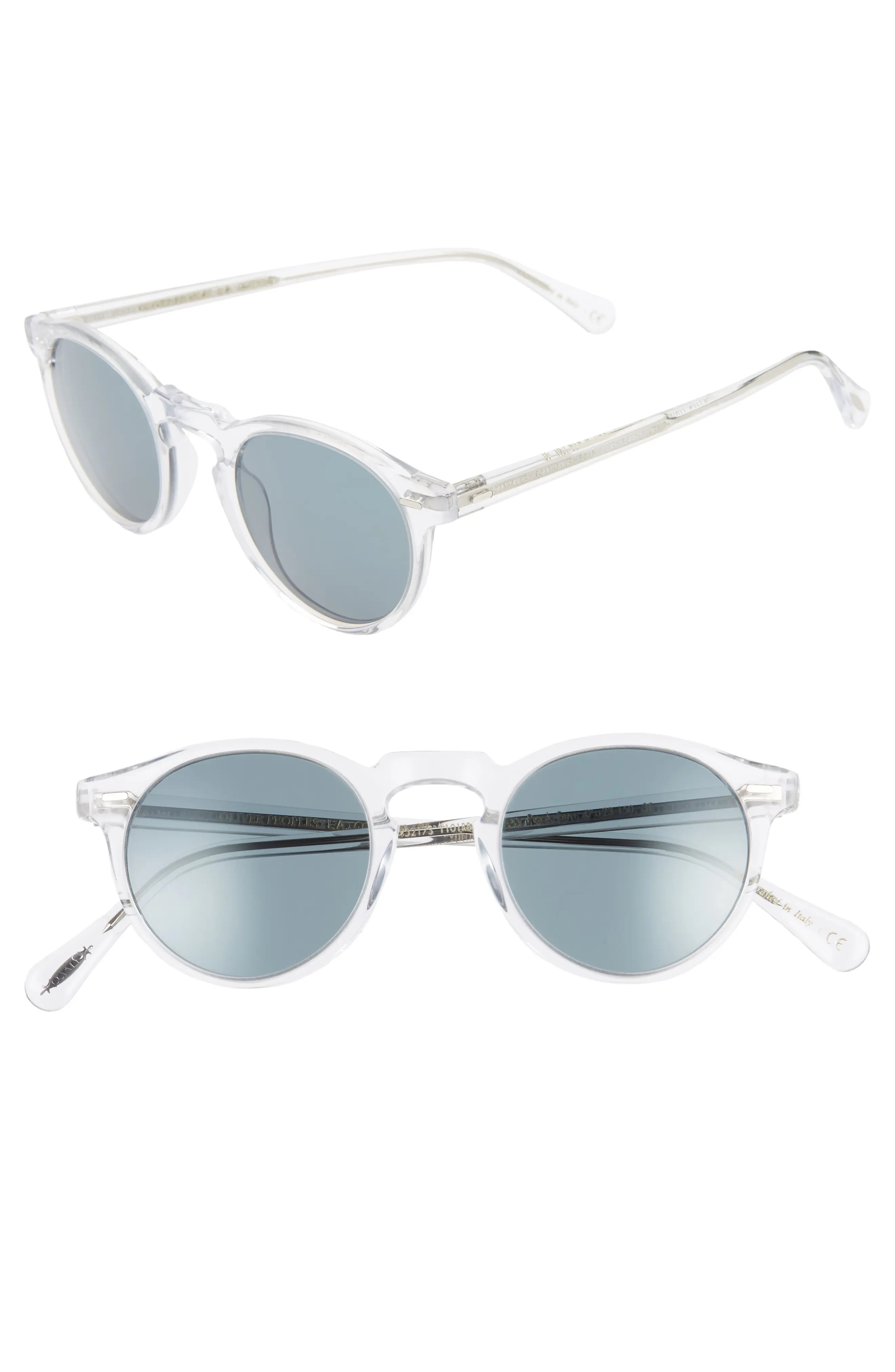 Gregory Peck 47mm Retro Sunglasses - 1