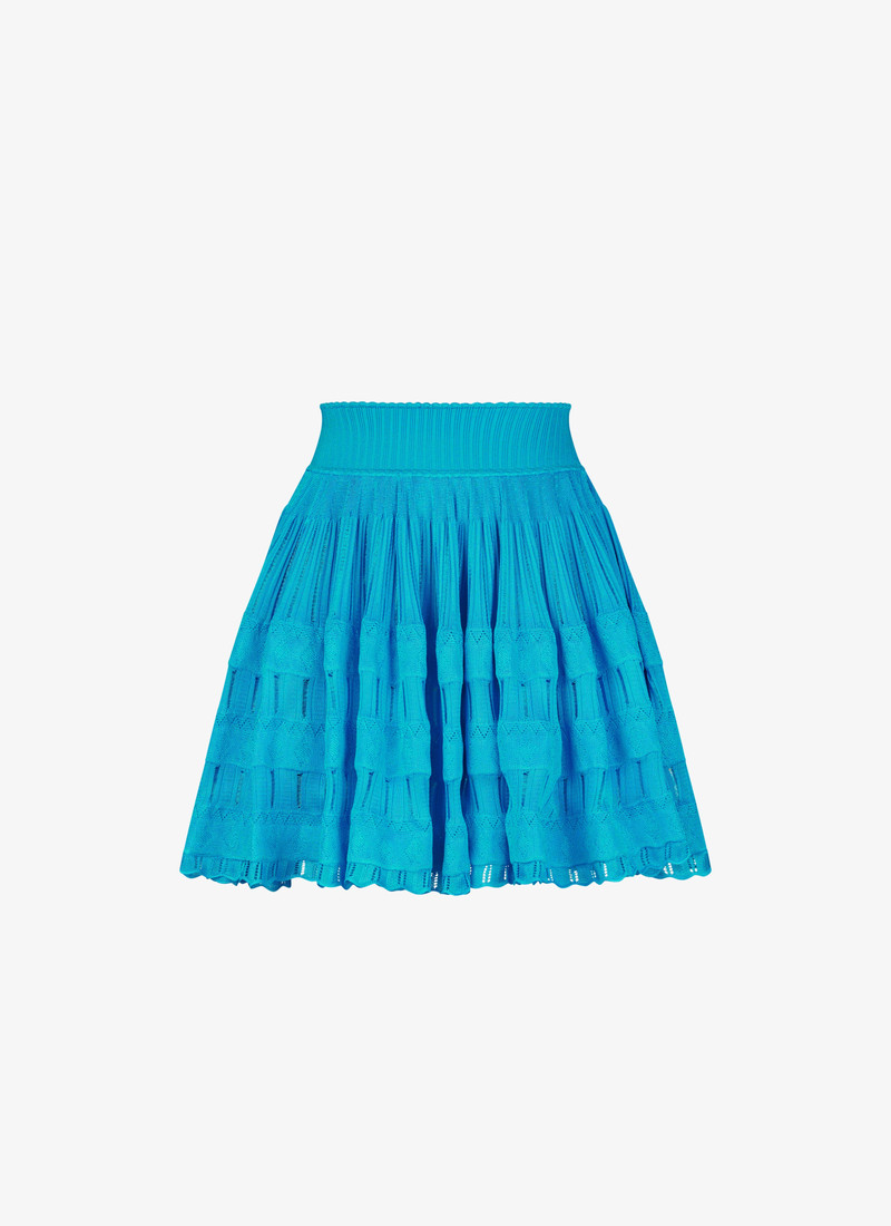 SHINY CRINOLINE SKIRT - 1