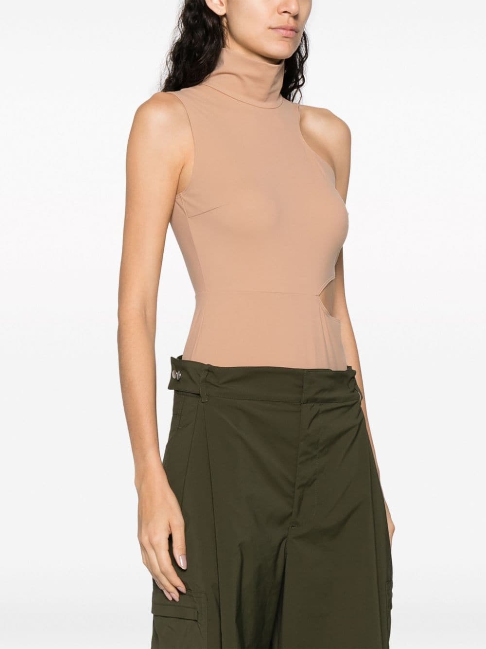 Warm Up cut-out bodysuit - 3