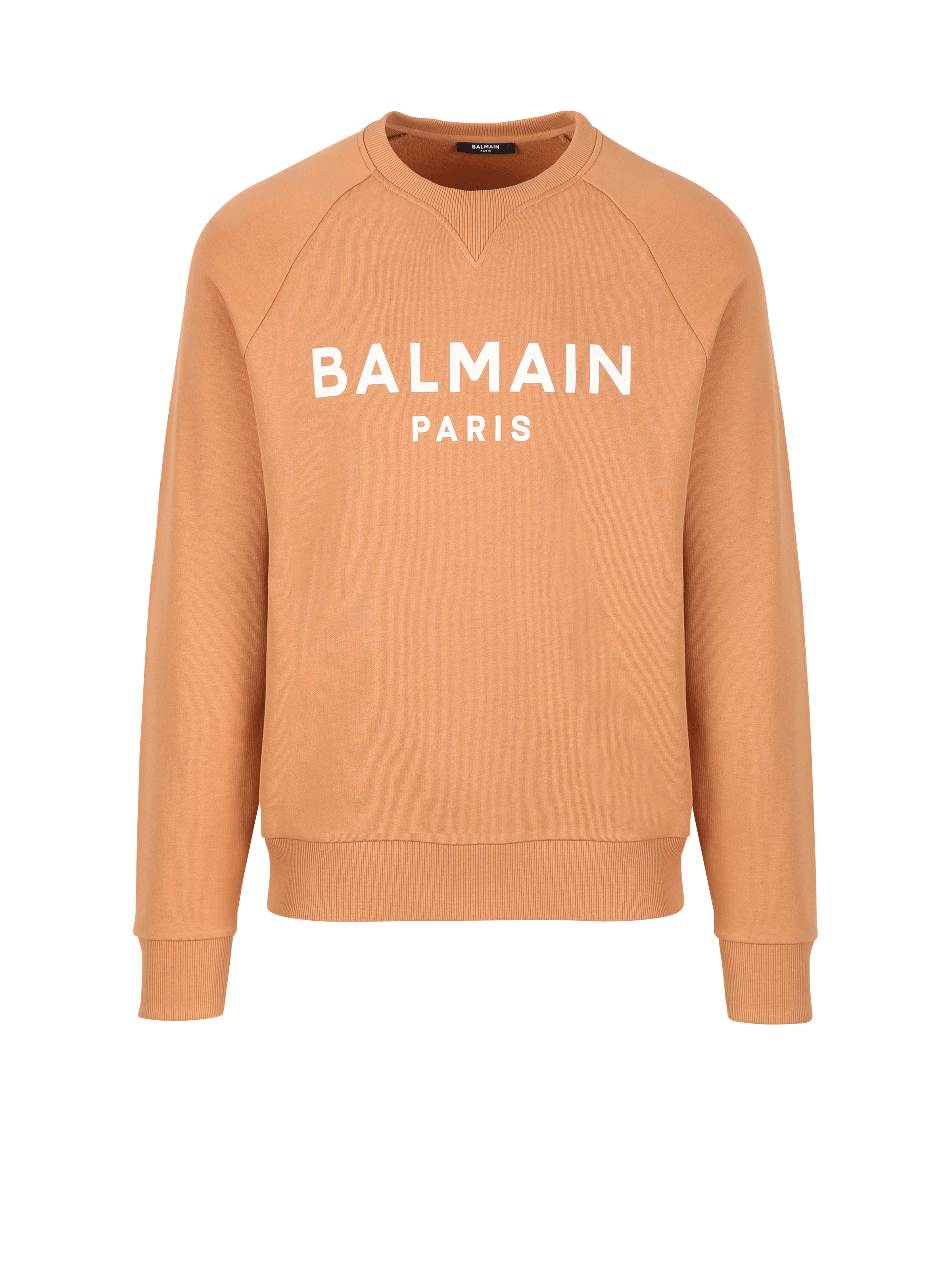 Printed Balmain logo sweatshirt - 1