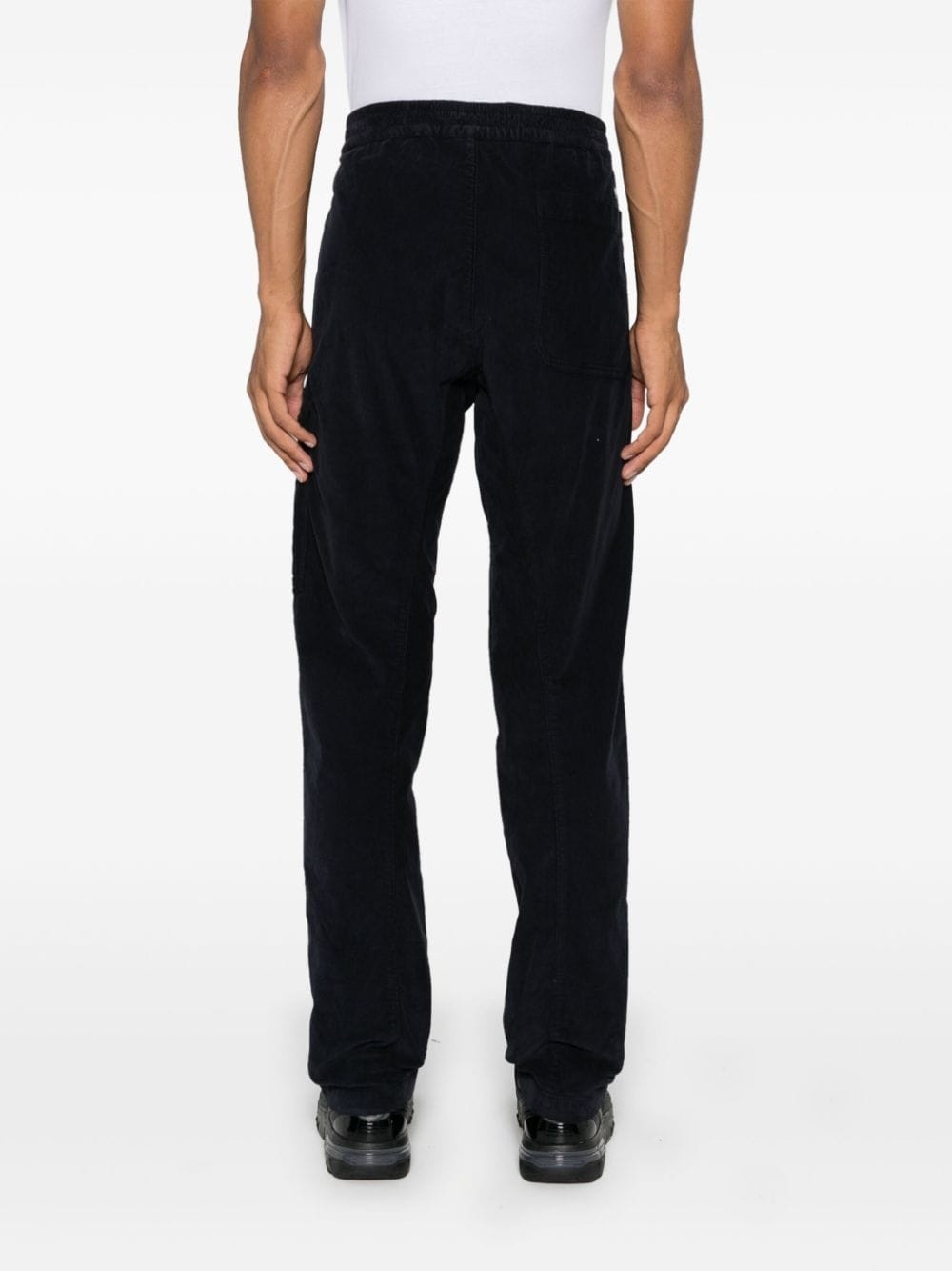 Lens corduroy cargo pants - 4